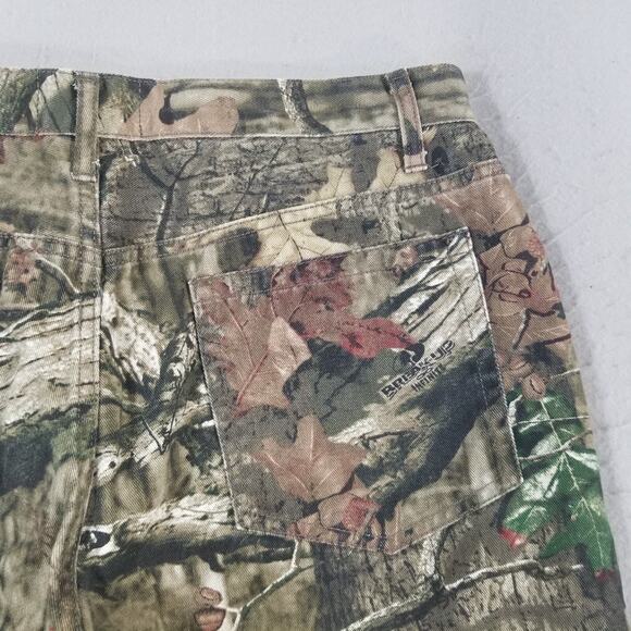 Mossy Oak camo jeans men's 36x32 cotton green brown break up Infinity outdoor - Picture 10 of 12